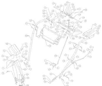 Part Location Diagram of 747-0798A Husky Shift Rod